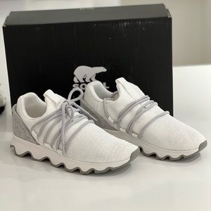 Brand new in box. Sorel white sneakers 8.5